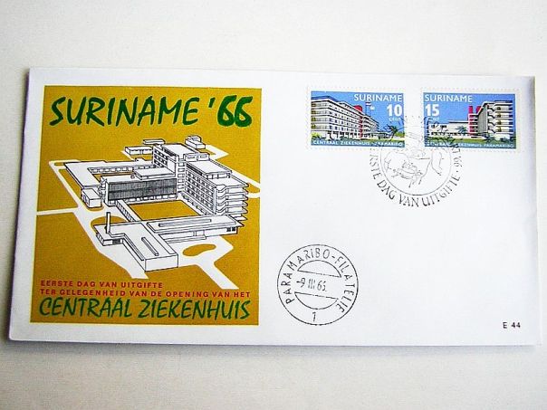 1966 Centraal ziekenhuis Suriname - (5726)